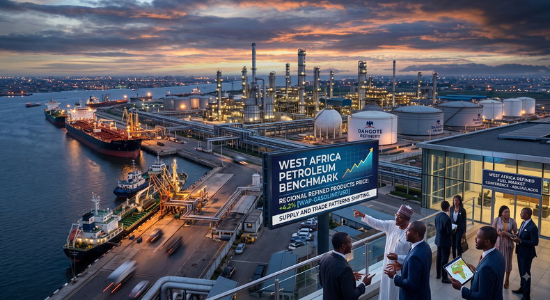 West Africa moves to break dependence on foreign fuel benchmarks as Nigeria pushes for homegrown petroleum pricing hub.[Gemini Generated Image] 