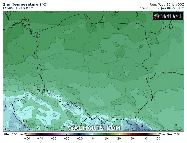 Noc również będzie bardzo ciepła