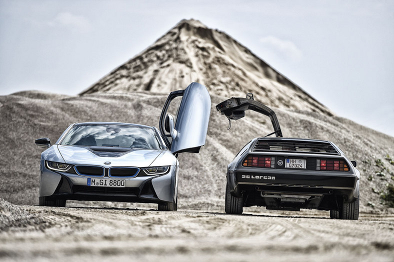 DeLorean DMC-12 i BMW i8 - Wechikuły czasu