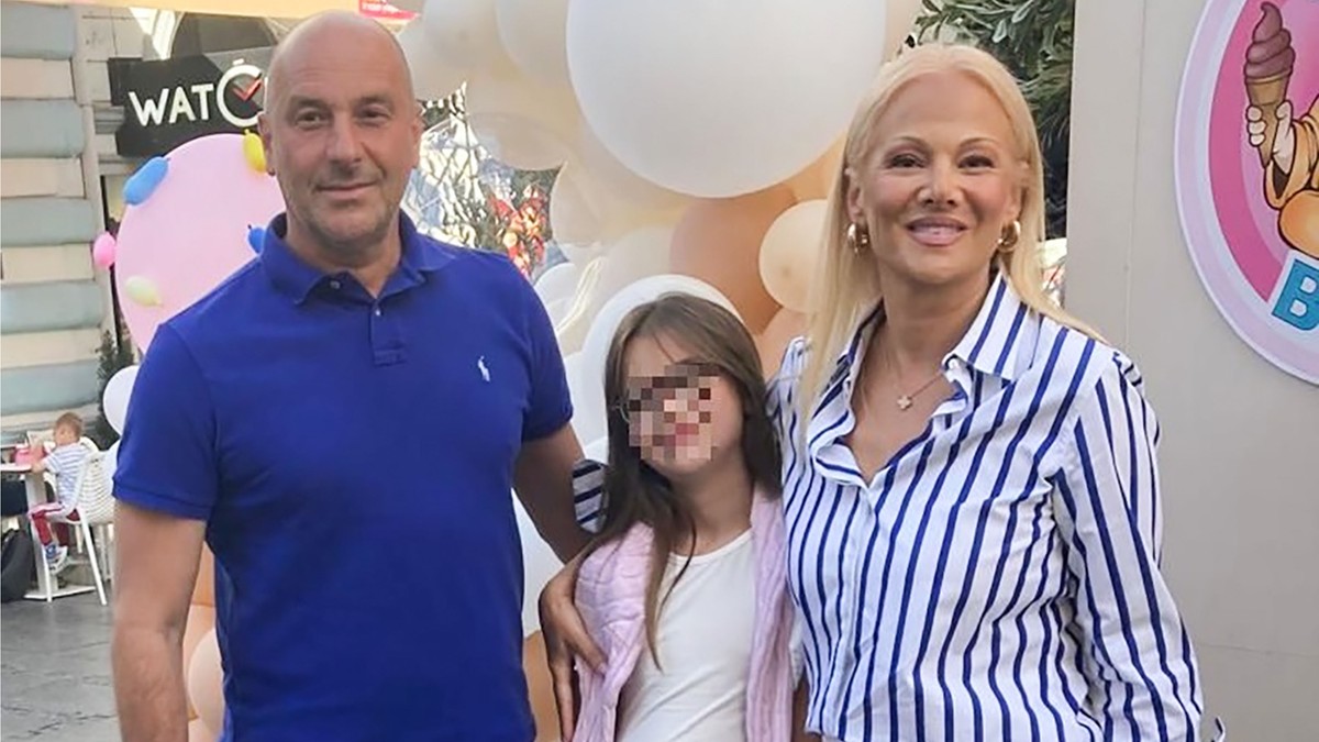 Ilda Šaulić sa mužem i ćerkom