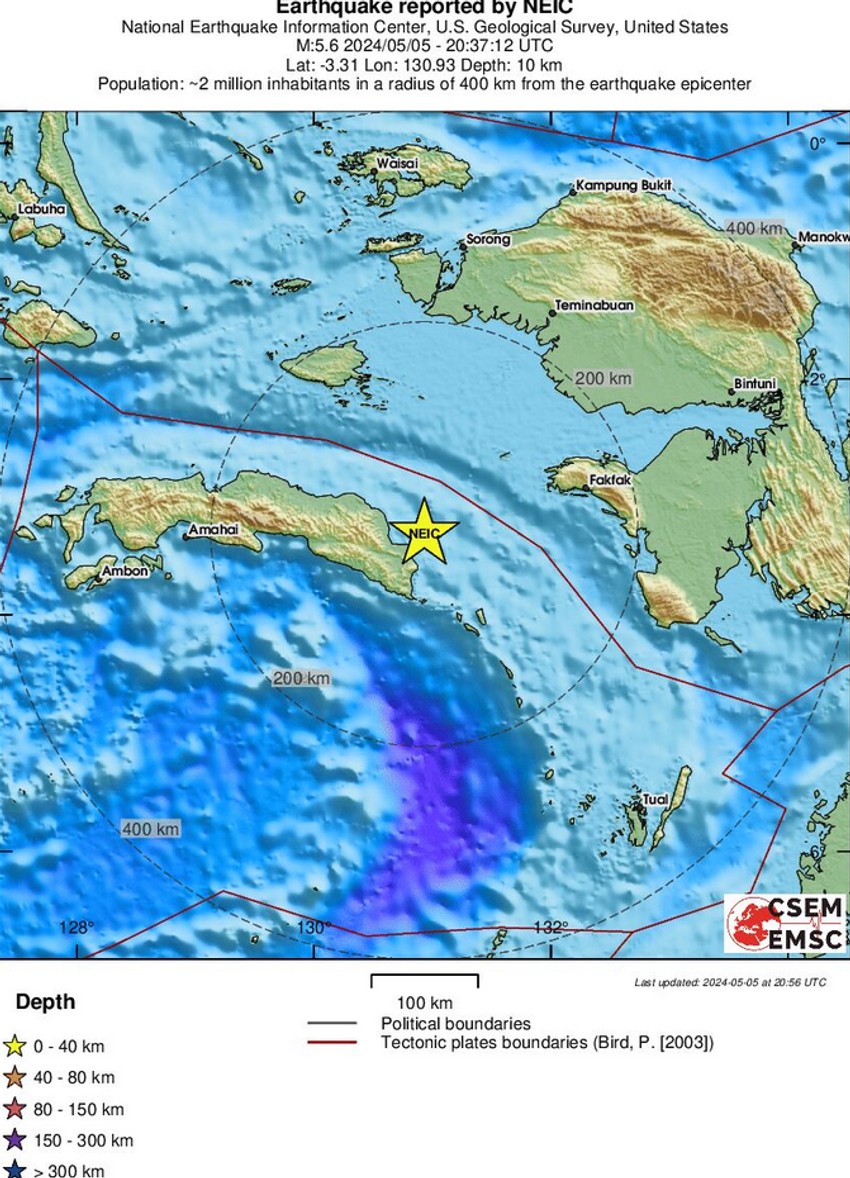 Zemljotres u Indoneziji