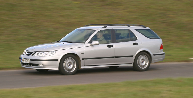 Saab 9-5 Sportkombi - lata produkcji 1999-2009, cena 10-20 tys. zł