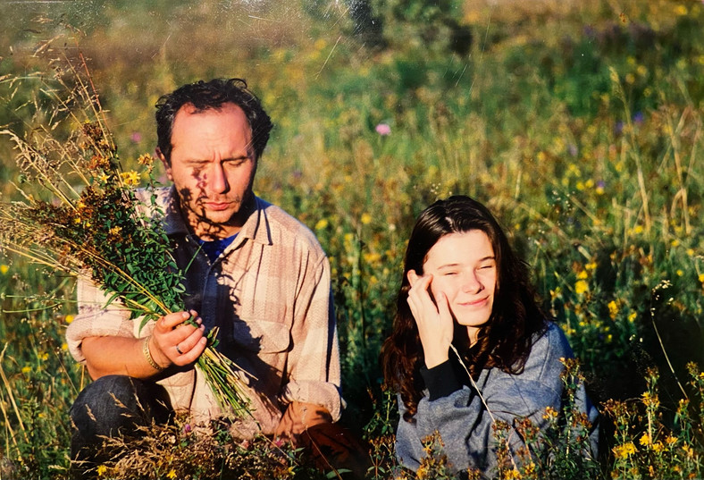 Ewa i Robert Żechowscy - 1995 r.