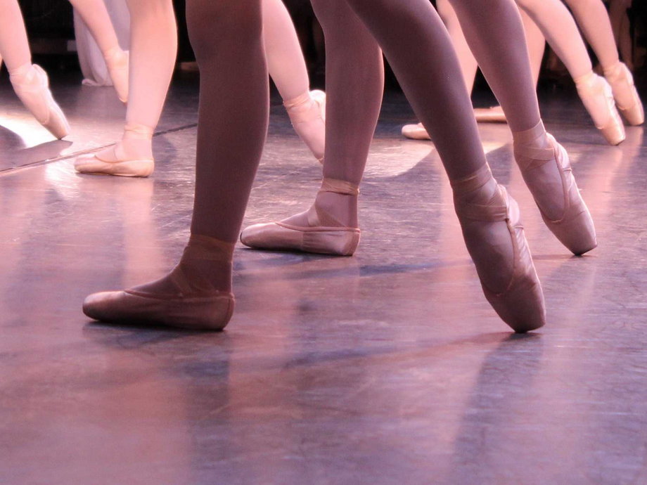 It takes most dancers about three years to get "en pointe" — dancing in toe shoes. It took Copeland three months.