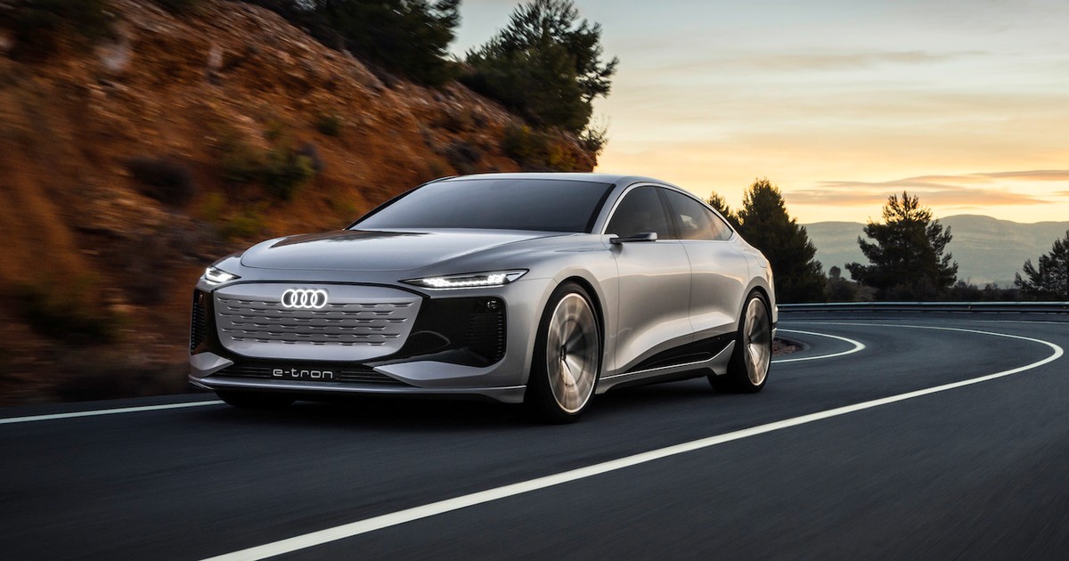 Audi A6 etron concept tak zjawiskowy będzie pierwszy elektryczny