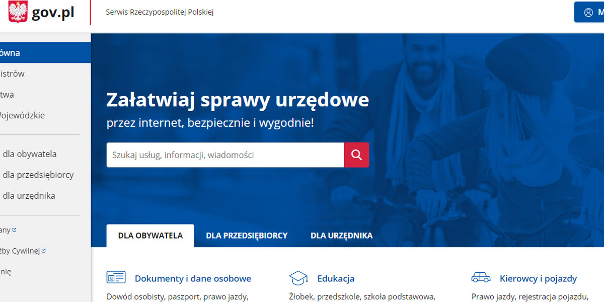 23 września ruszyła nowa odsłona portalu gov.pl, który ma dawać dostęp do wszystkich usług e-administracji