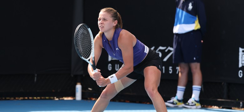 Godzinę i 15 minut trwała przygoda Chwalińskiej w Australian Open