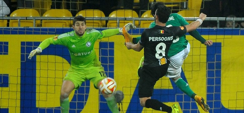 Liga Europy: Porażka Legii w Lokeren. 12 zespołów pewnych awansu. WIDEO