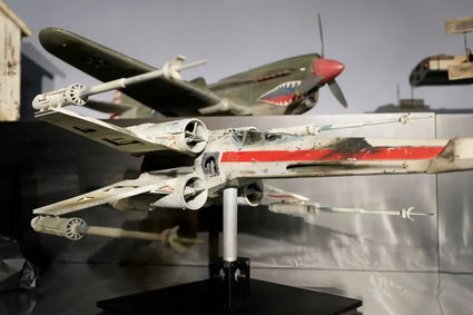 Zaginiony model myśliwca z "Gwiezdnych wojen" trafił na aukcję. Kosmiczne pieniądze