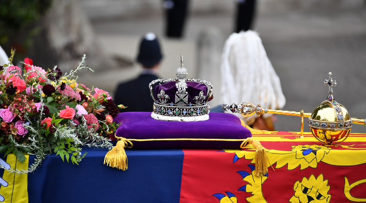 II. Erzsébet brit királynő temetése / Fotó: Northfoto