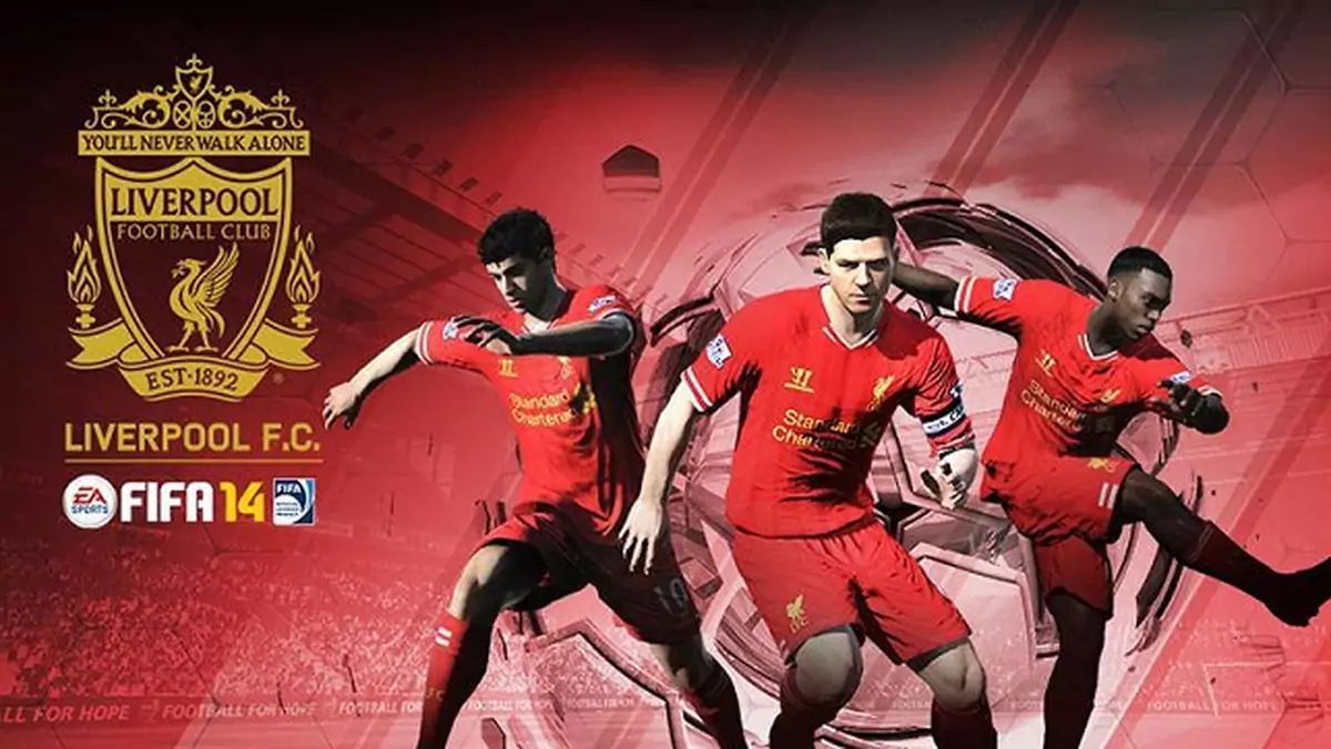 EA Sports śpiewa: „Liverpool też przyjacielem FIFA 14 jest!”