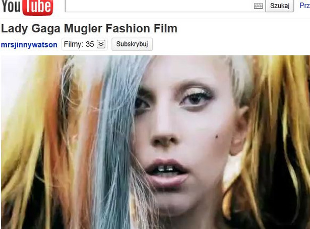 Thierry Mugler i Lady Gaga - mistrz i jego muza