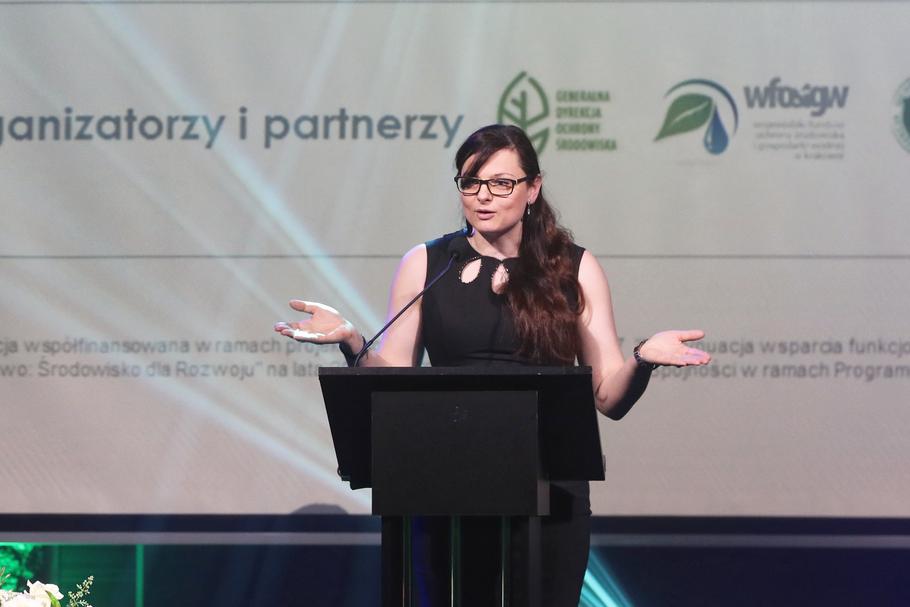 Beata Nowosielska podczas konferencji naukowo-warsztatowej w Zakopanem (rok 2019)