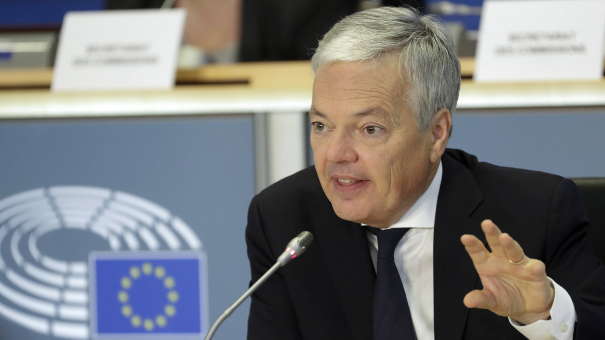 Didier Reynders zapowiada kontynuację procedury praworządności wobec Polski i Węgier