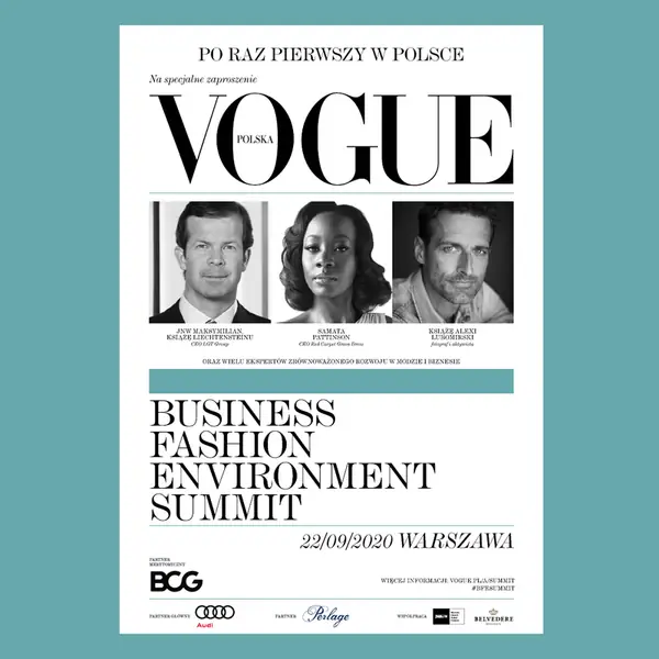 Konferencja Business Fashion Environment Summit odbędzie się 22 września