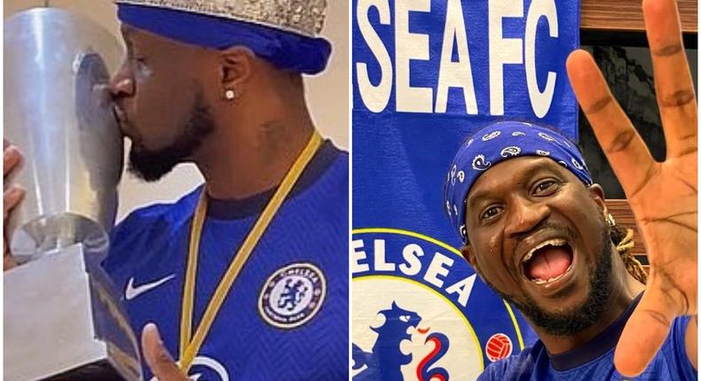 The P-Square brothers are huge Chelsea fans (Instagram)