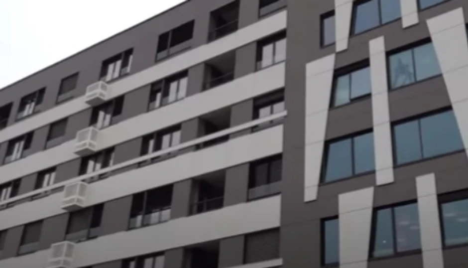 Zgrada u kojoj živi Melina Džinović