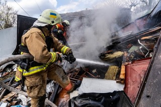 Rosyjski atak na obiekty energetyczne w Ukrainie. Siły obronne zniszczyły 14 z 17 dronów wroga