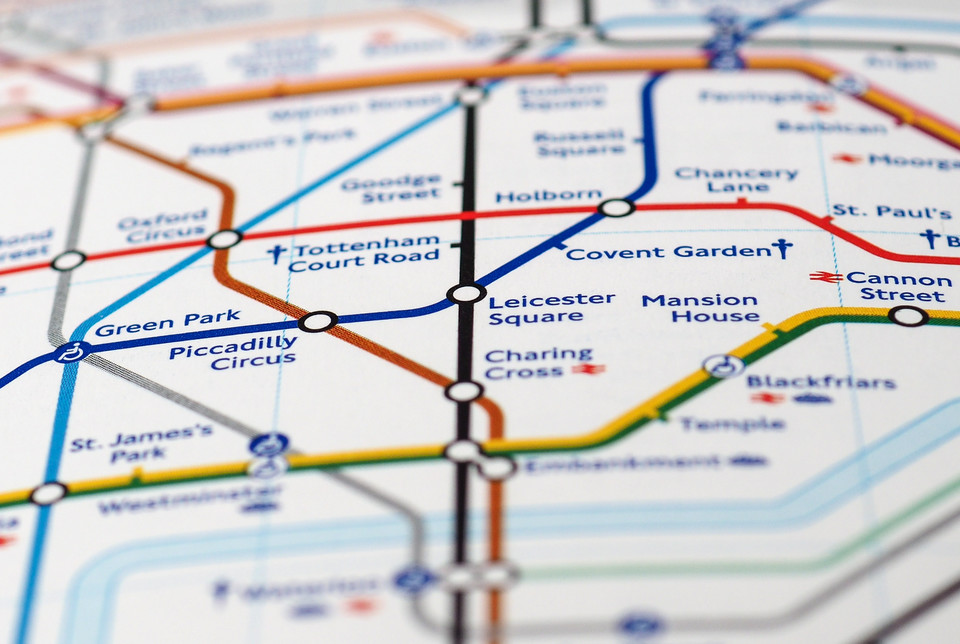 london tube map