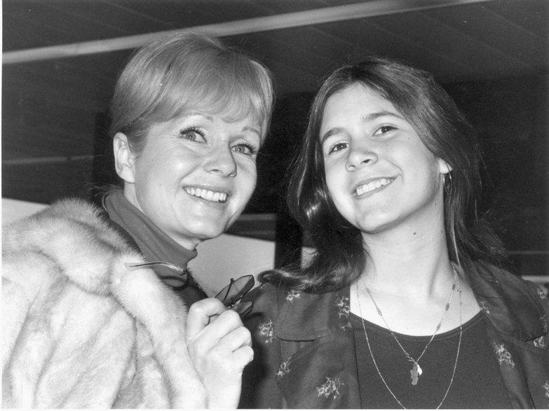 Carrie Fisher i Debbie Reynolds w 1972 r.