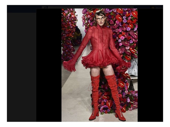 Pokaz kolekcji Palomo Spain jesień/zima 2017/2018 na New York Fashion Week