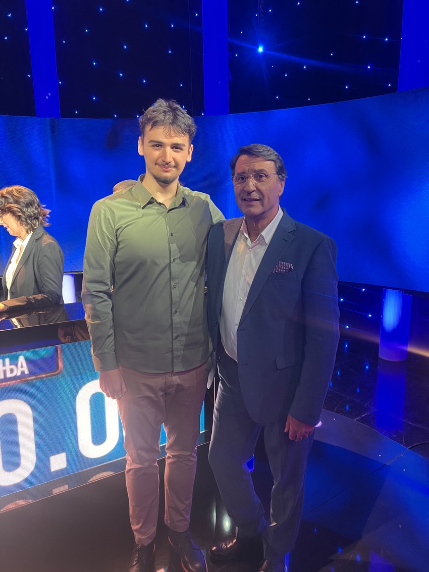 Mladi student iz Valjevca kaže da mu je pomoglo ohrabrenje koje je dobio od voditelja kviza