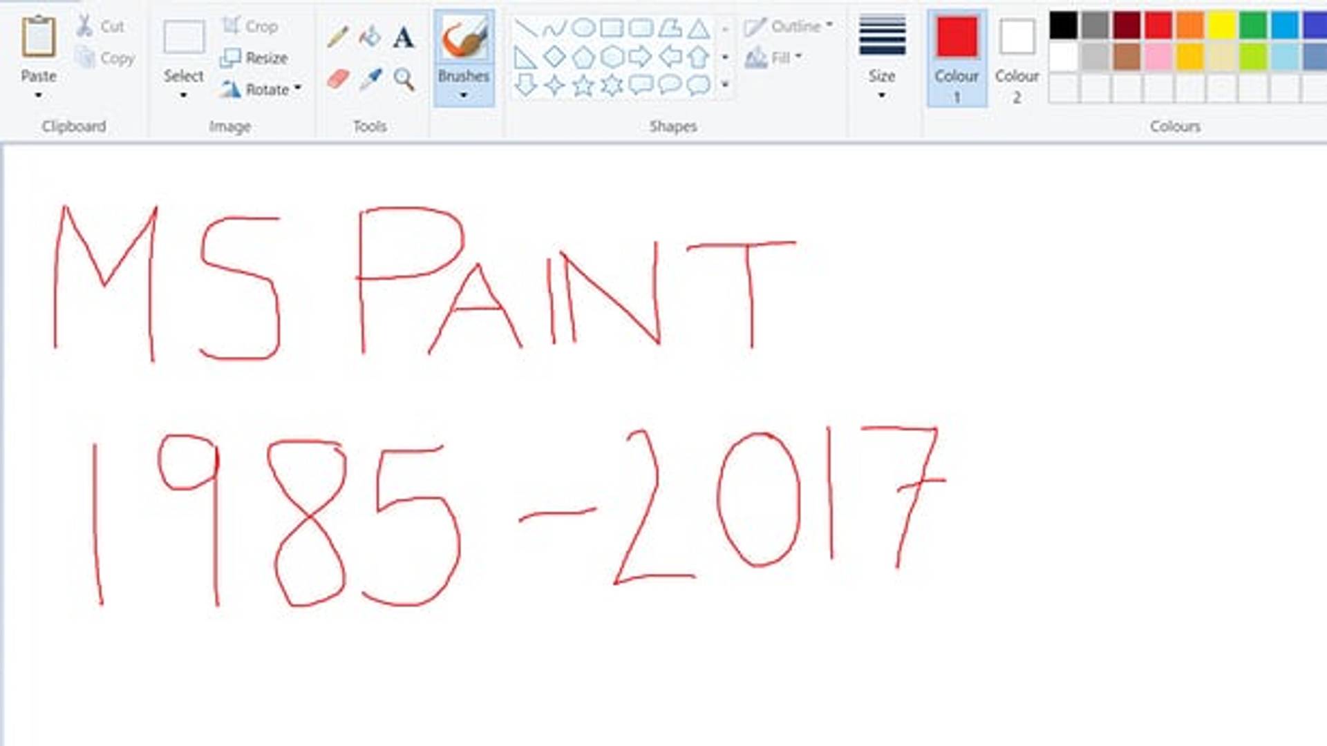 Microsoft zauvek gasi program Paint