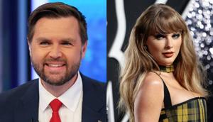 Sen. JD Vance and Taylor Swift.Dia Dipasupil/Getty Images, Dimitrios Kambouris/Getty Images