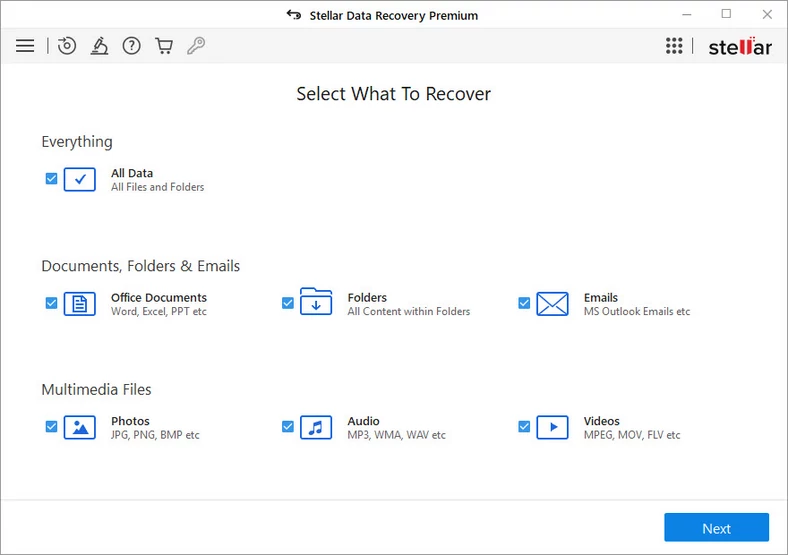 Stellar Data Recovery Premium