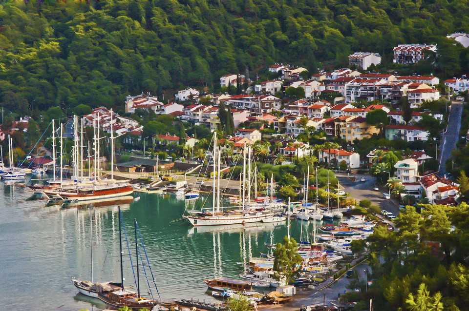 Oludeniz - miasteczko Fethiye 