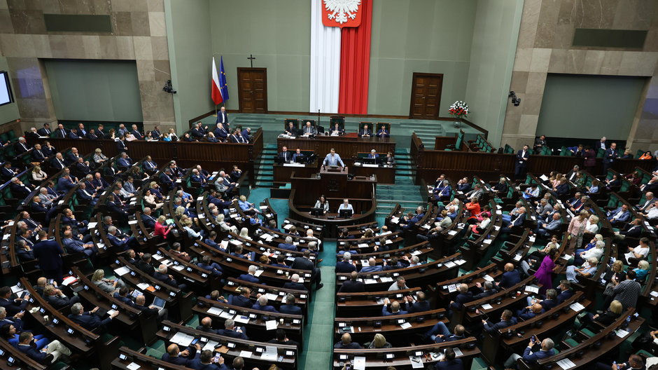 Posiedzenie Sejmu, sierpień 2023 r.