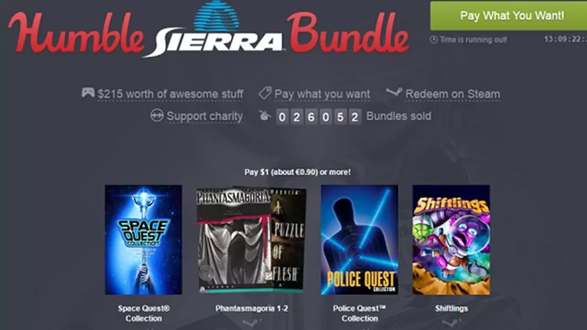 Sierra przypomina się dzięki nowemu Humble Bundle