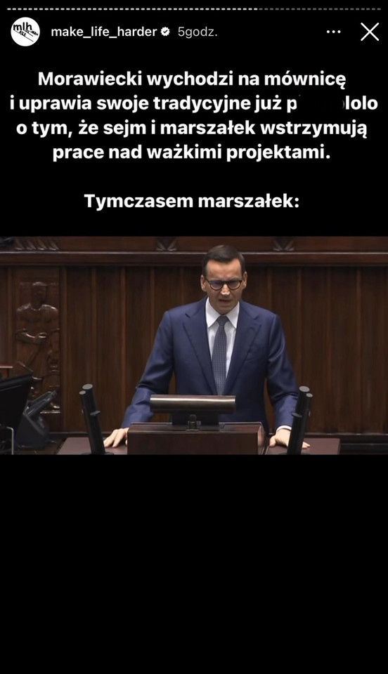 Memy po posiedzeniu Sejmu