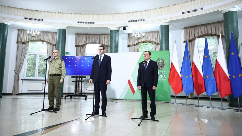 Konferencja premiera Mateusza Morawieckiego ws. uchodźców