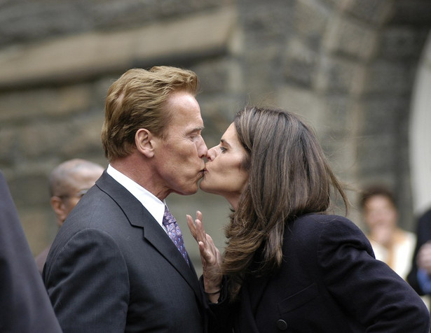 Arnold Schwarzenegger i Maria Shriver jeszcze przed separacją. FOT. AFLO/NEWSPIX.PL