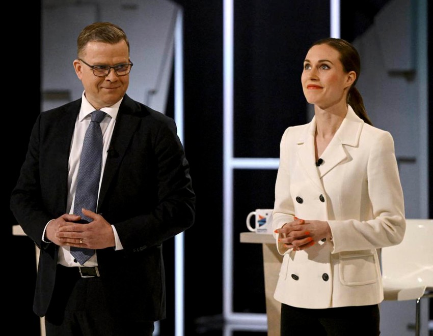 Peteri Orpo i Sana Marin