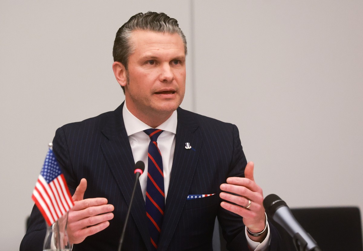 Sekretarz obrony USA Pete Hegseth