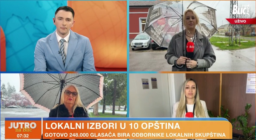 Lokalni izbori 2026: Izveštaji tokom celog dana i na našoj Blic TV 