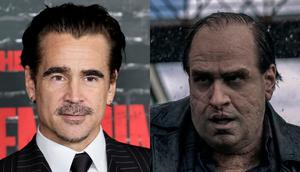 Colin Farrell looks completely different in his starring role in The Penguin.Theo Wargo/Getty Images; Macall Polay/HBO