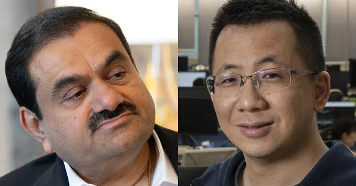 China produces Asia’s new richest man as TikTok billionaire dethrones India’s richest, behind former world’s richest man