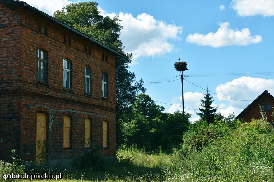 Nieczynna stacja kolejowa Mirakowo