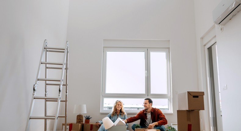 The author, not pictured, is wondering if he's moving in with his girlfriend too fast.Pekic/Getty Images