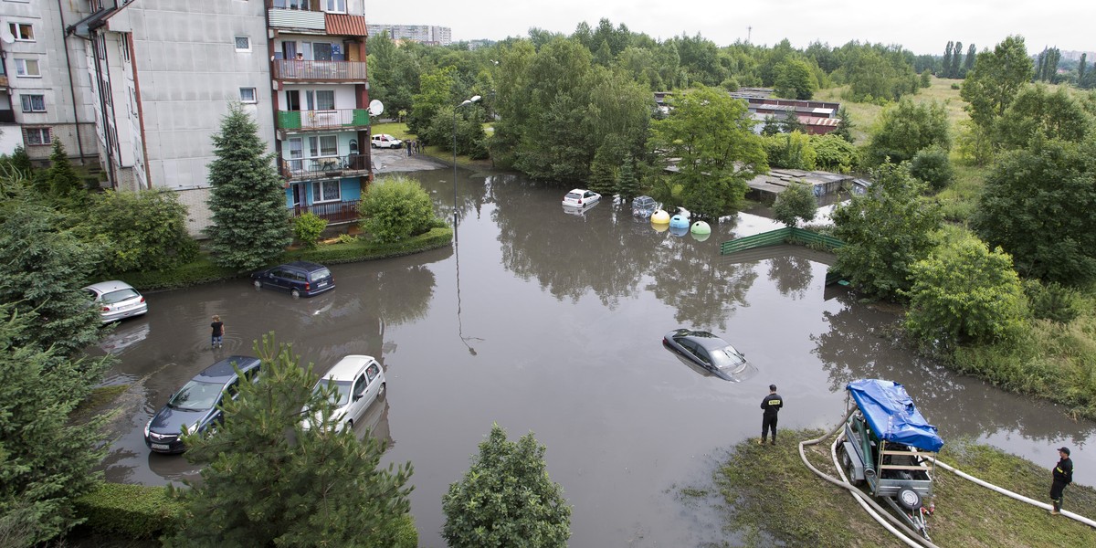 Podtopienia w Rudzie Śląskiej