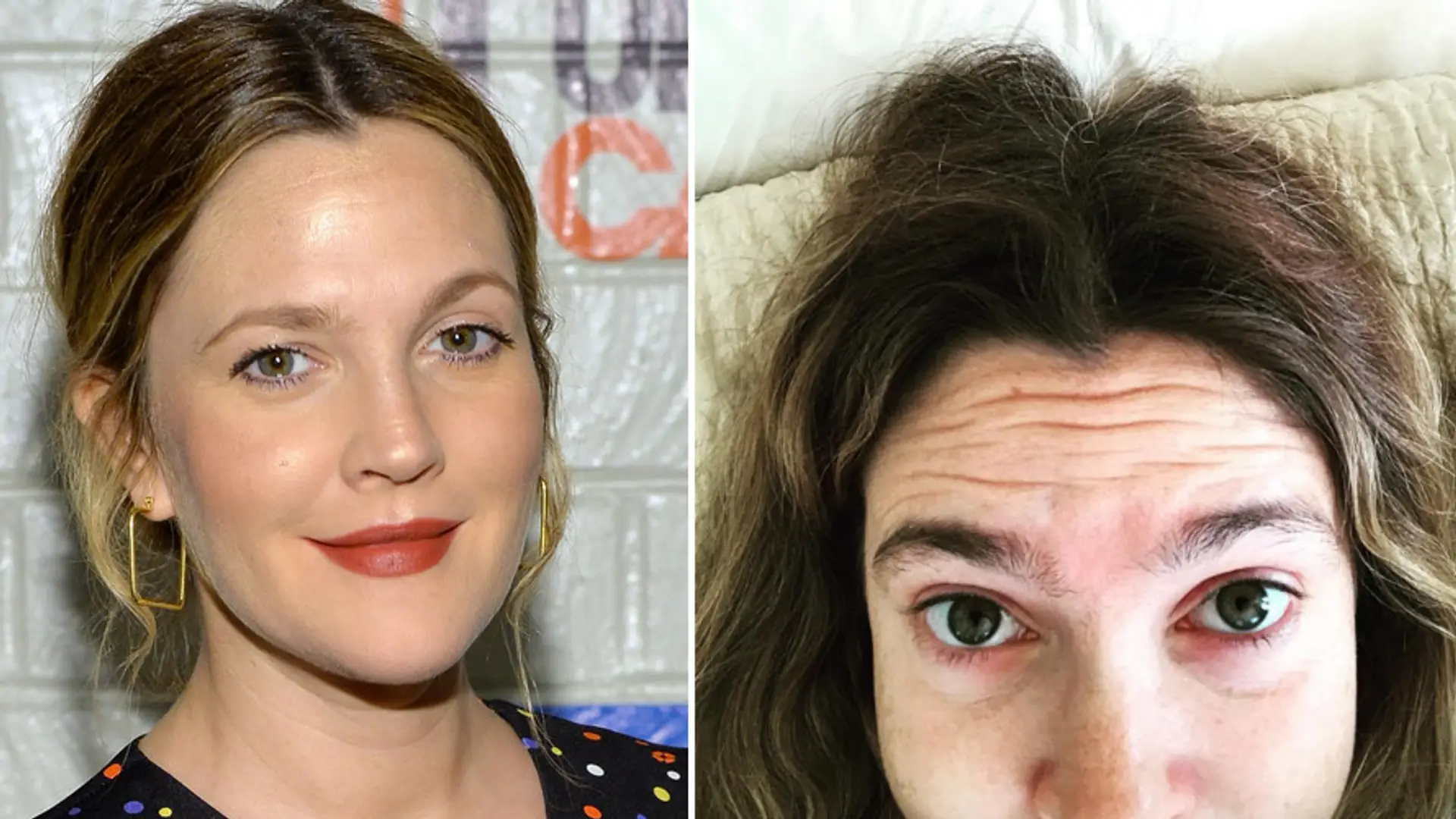 Drew Barrymore pokazuje prawdziwą siebie z siwymi włosami i bez makijażu. Jest taka jak my