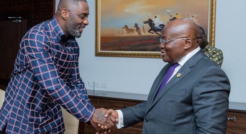 Idris Elba X Prez Akufo Addo