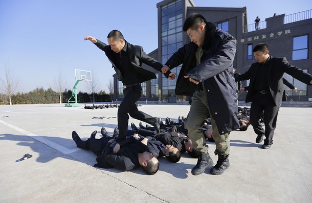 CHINA-BODYGUARDS/