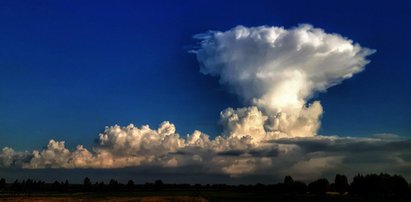 Chmura koło Elbląga wywołała niepokój. Co się stało?