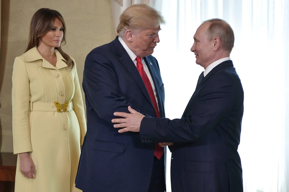 Donald Tramp i Vladimir Putin u Helsinkiju 16. jula 2018.