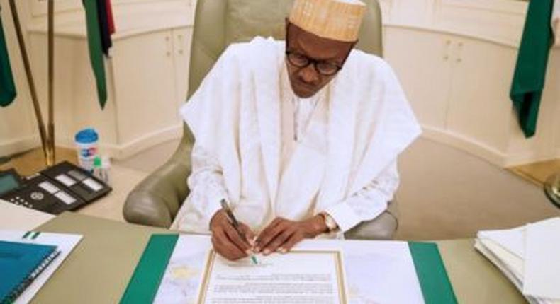 President Muhammadu Buhari.