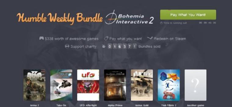 Potężne Humble Weekly Bundle od Bohemia Interactive - dużo świetnych gier do zgarnięcia za bezcen